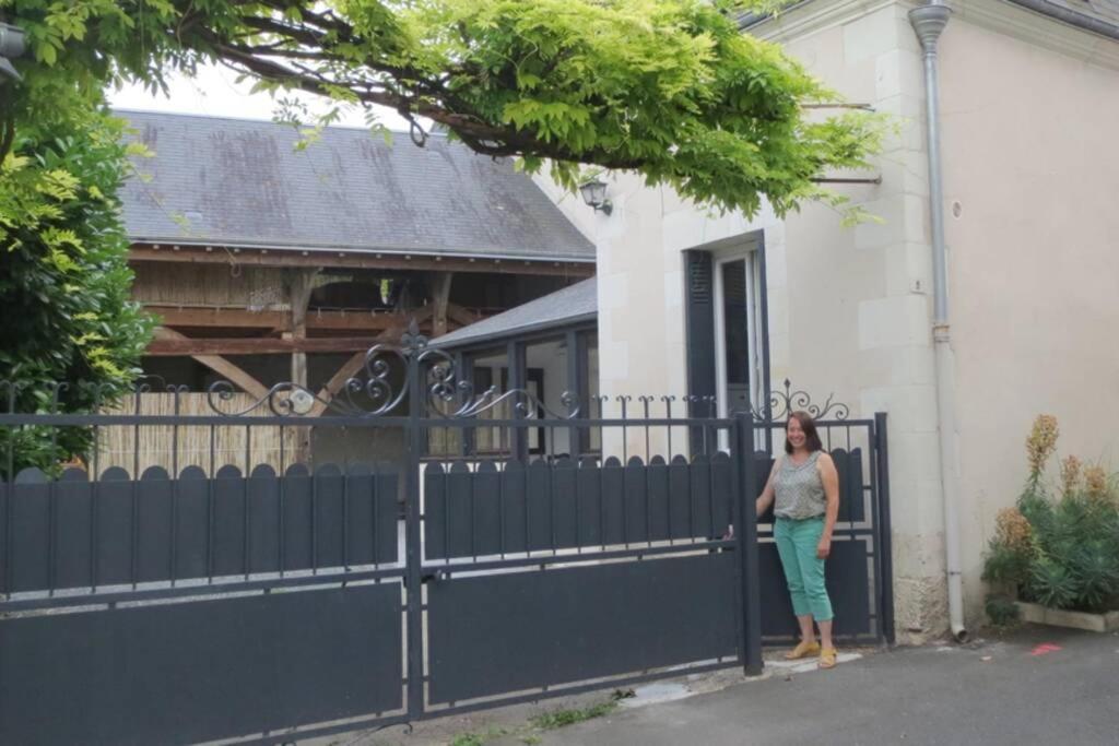 Ferienwohnung Escale Tourangelle Monts Exterior foto